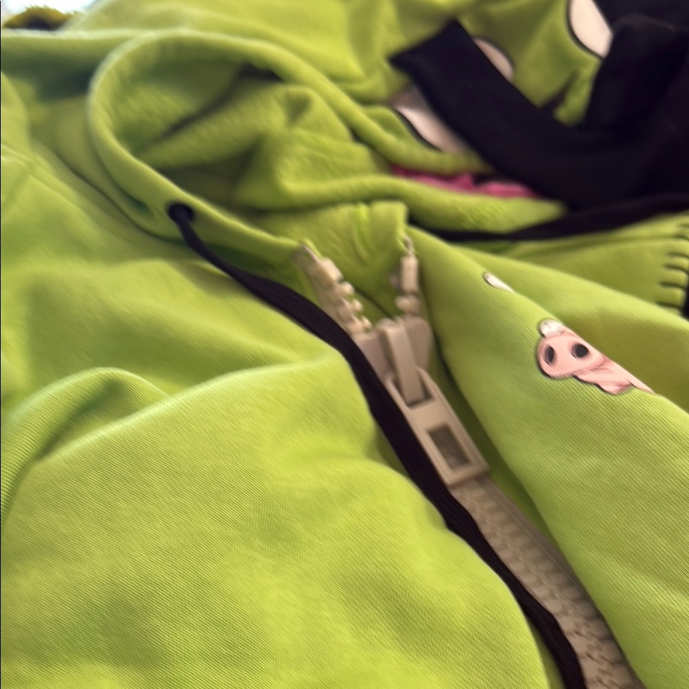 Green Hooded Jacket invader Zim hoodie